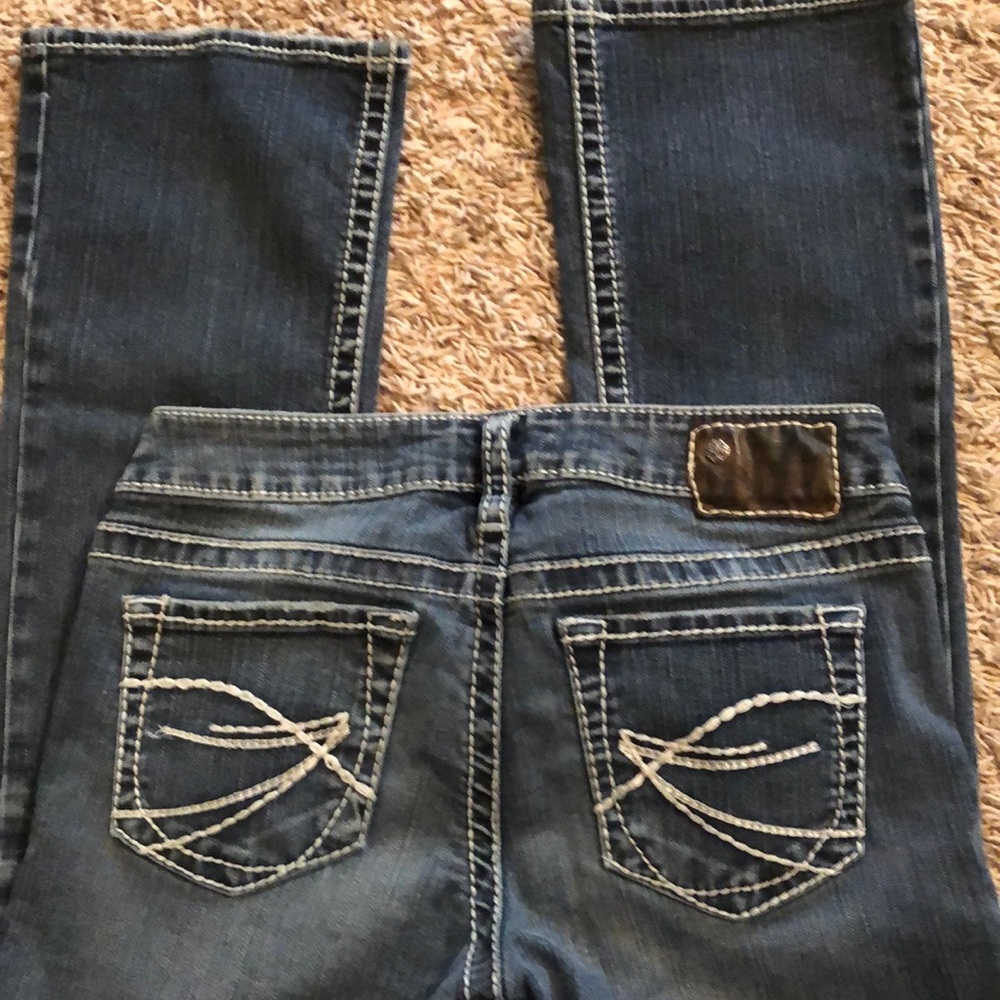 Silver bootcut jeans size 27